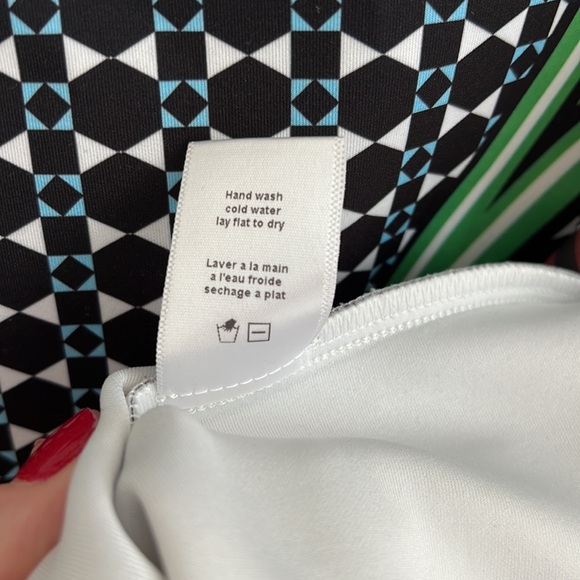 Clover Canyon Top with Geometric Pattern - Picture 8 of 10